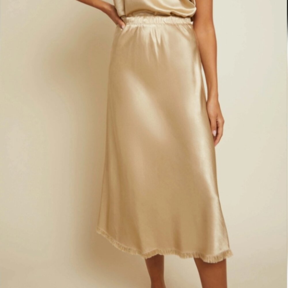 Nation LTD Mabel Skirt Women's M Toasted Marshmallow